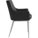 Chase Black Dining Armchair